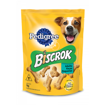 Biscrok Mini Cães Adultos e Raças Pequenas - 500g / 1kg
